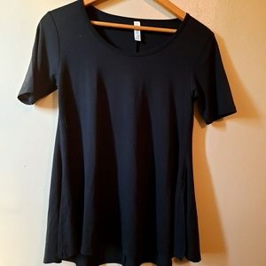 LuLaRoe Black Perfect T